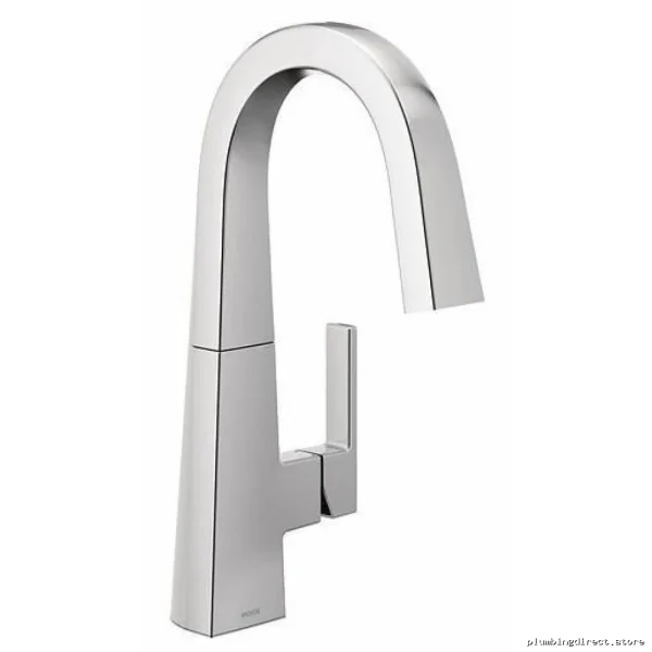 Moen Chrome Bar Faucet S55005 for Modern Kitchen Sinks