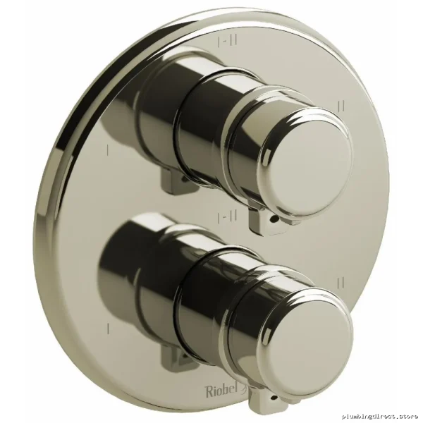 Momenti 6-Function Thermostatic Valve Trim, Polished Nickel Finish