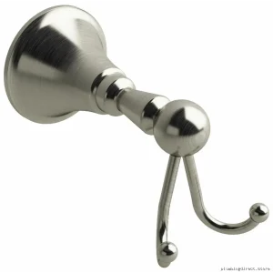 Momenti Elegant Brushed Nickel Robe Hanging Hook - MM0BN RIOBEL