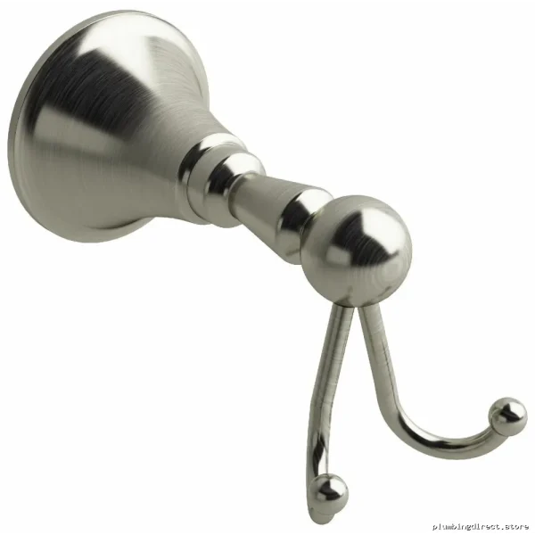 Momenti Elegant Brushed Nickel Robe Hanging Hook - MM0BN RIOBEL