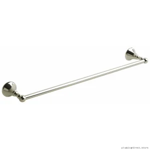 Momenti Polished Nickel 24-Inch Bath Towel Bar