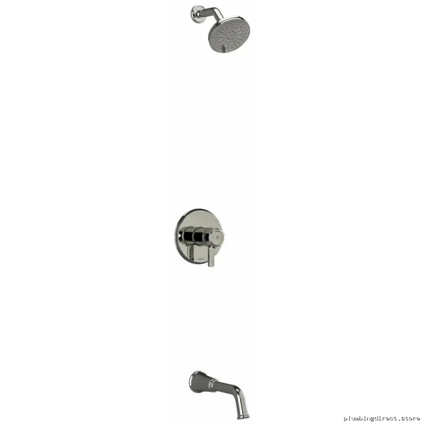 Thermostatic Bathtub/Showers Valve by Momenti – Durable Polish Nickel Finish [KIT...]