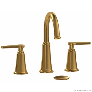 MomentiParamount Efficiency WideSpread Bathtub Fac w/CSpou&JHndl – BrshdGold