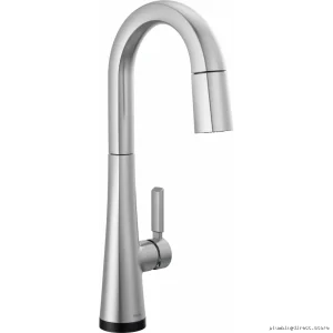 Monrovia Flexible Finish Preppable Faucet with Pulldown & Touchbar – Luminous Arctic Steel