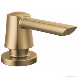 Monrovia Durable Metal Soap Holder - Champagne Bronze Finish