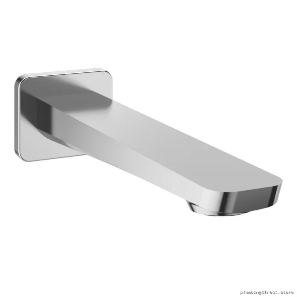 moroka square tub faucet no diverter chrome finish