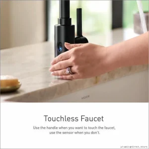 MotionSense Kitchen Faucet with Pull-Down Spray - Polished Nickel Moen