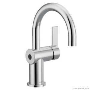 MotionSense Touchless Single-Hole Chrome Bathroom Faucet Moen