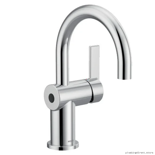 MotionSense Touchless Single-Hole Chrome Bathroom Faucet Moen