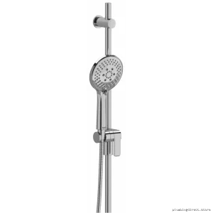 4-in-1 Multi-Function Handshower with 36-Inch Slide Bar - Chrome 1010C RIOBEL