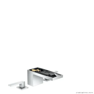 MyEdition 70 Wide Spread Bathroom Faucet No Plate Chrome Axor 47052001