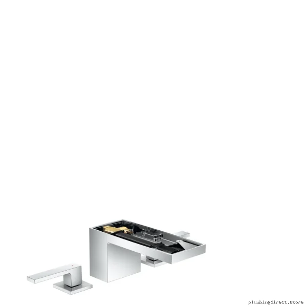 MyEdition 70 Wide Spread Bathroom Faucet No Plate Chrome Axor 47052001