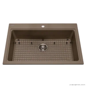 Mythos 1 Bowl Drop-In Granite Sink | Kindred Style Durable Kitchen Sink