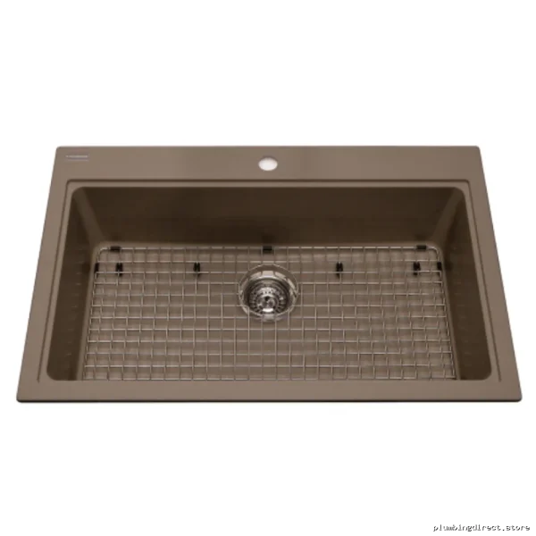 Mythos 1 Bowl Drop-In Granite Sink | Kindred Style Durable Kitchen Sink