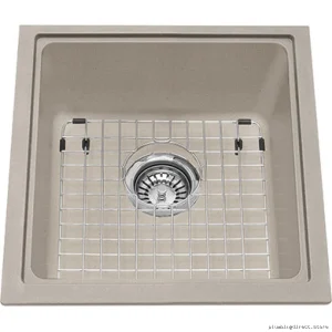 Mythos Single Bowl Undermount Granite Kitchen Sink - Champagne KGS3U-8CH Durable Modern Design