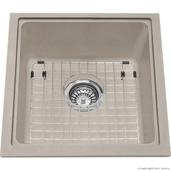 Mythos Single Bowl Undermount Granite Kitchen Sink - Champagne KGS3U-8CH Durable Modern Design