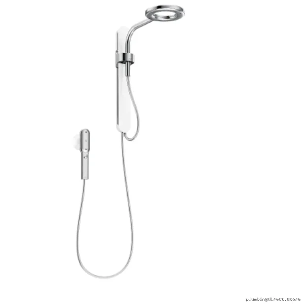 Nebia Chrome/White Spa Shower Kit - Luxury Home Upgrade | Moen N207C0CH Model