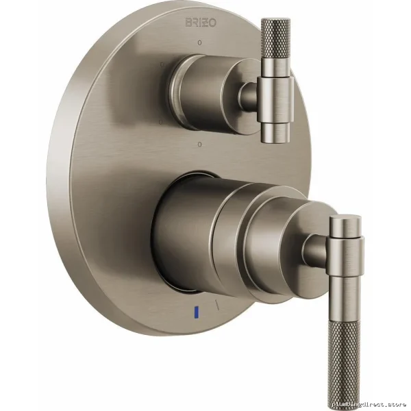 Brizo Luxe Nickel Litze T-Lever Pressure Balance Valve Trim Kit HL75P33-NK - Image 2