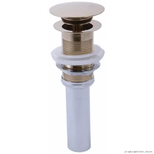 No-Leak Push Button Pop-Up Faucet in Polished Nickel | Brizo