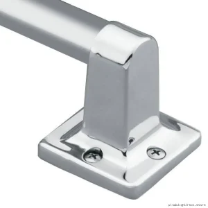 Non-Slip HomeCare 9 Chrome Bath Grip for Moen LR2250