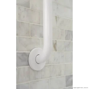 Home Safety 24-Inch Non-Slip Grab Bar - Moen Glacier R8724W