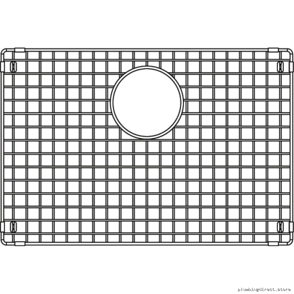 Blanco Quatrus 406348 Non-Slip Stainless Steel Sink Drainboard Organizer