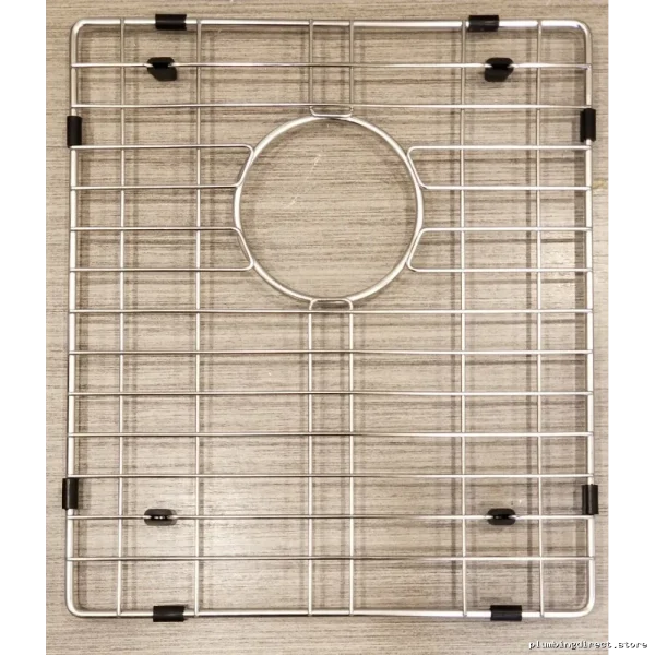 Non-Slip Stainless Steel Sink Grid Organizer (17 x 14 in) - Excalibur EBGF1714