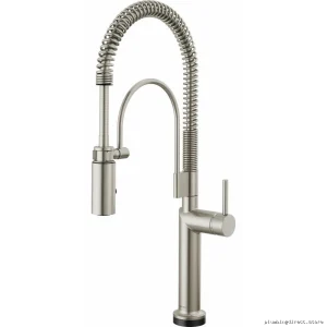 Odin SmartTouch Pull-Down Kitchen Faucet - Handle-Free Commercial Stainless Steel