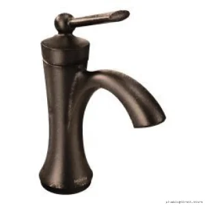 Oil-Rubbed Bronze Bathroom Faucet | Moen Wynford Single Hole Kitchen Faucet 4500ORB