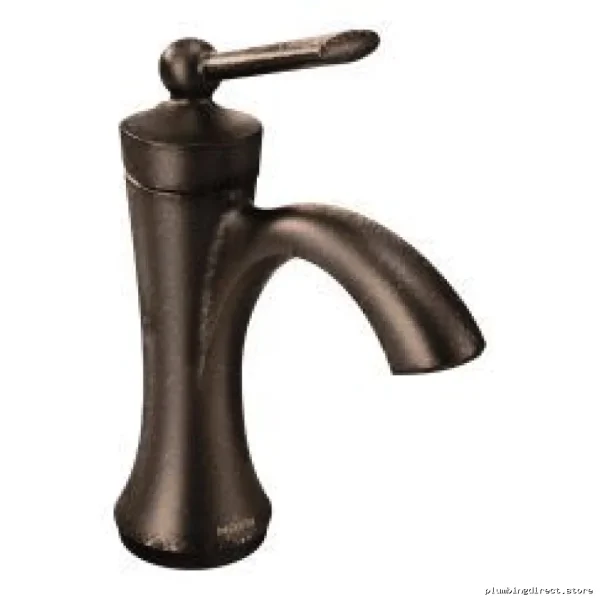 Oil-Rubbed Bronze Bathroom Faucet | Moen Wynford Single Hole Kitchen Faucet 4500ORB