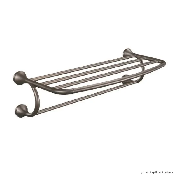 Oil Rubbed Bronze Bathroom Towel Shelf - Moen YB2894ORB - Image 2