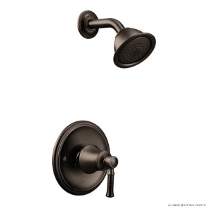 Oil Rubbed Bronze Dartmoor Posi-Temp Shower Trim - Moen Compatible T2182ORB