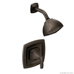 Voss T2692ORB Oil Rubbed Bronze Modern Shower Trim with Posi-Temp Technology