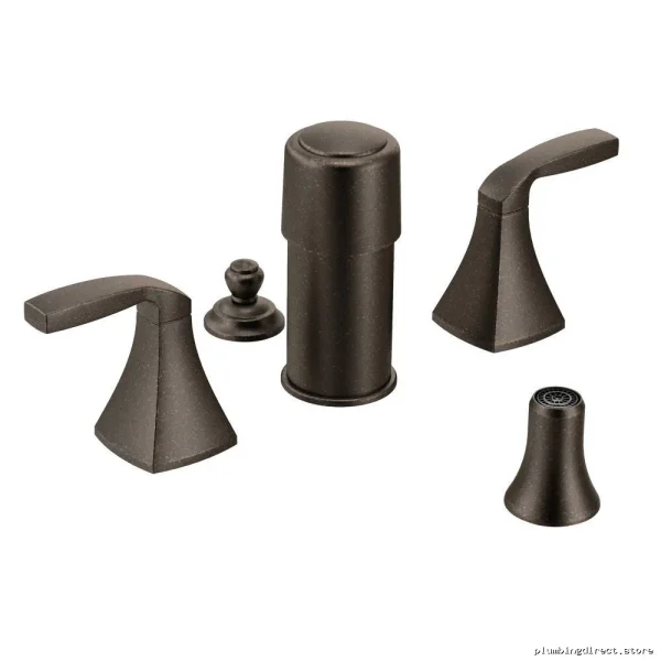 Oil-Rubbed Bronze Bidet Toilet Faucet Trim - Moen Voss T5269ORB
