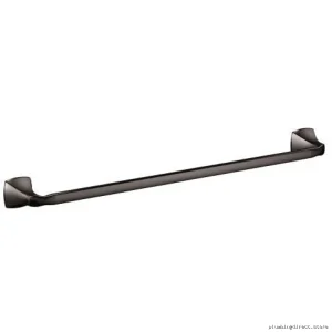 Voss 24 Inch Premium Oil Rubbed Bronze Towel Bar - Moen Compatible YB5124ORB