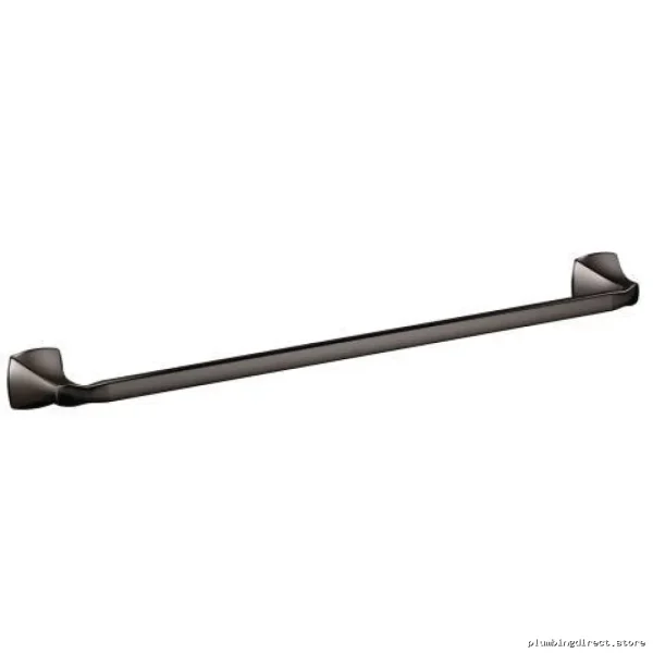 Voss 24 Inch Premium Oil Rubbed Bronze Towel Bar - Moen Compatible YB5124ORB