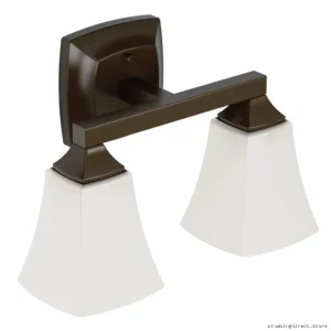 Oil-Rubbed Bronze Two-Tier Wall Light Sconce | Voss