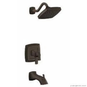 Oil Rubbed Bronze Voss tub shower trim | Model utabazelt trim