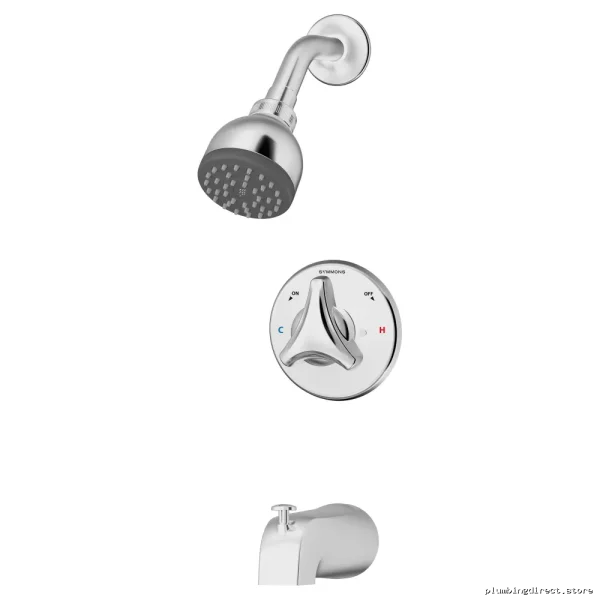 Chrome Tub & Shower Faucet by Origins - Model 9602-P