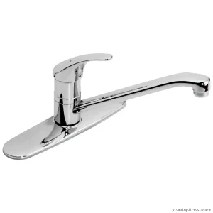 Origins Kitchen Faucet with Durable Braided Hose - Sleek Chrome S-23-BH-1.5 Symmons