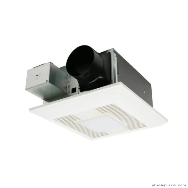 Panasonic FV0511VFL1 Whisper-Quiet DC Bathroom Fan 50-80-110 CFM Airflow with Built-In LED Light