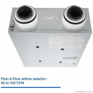 Panasonic FV10VE2 Energy Recovery Ventilator 50-100 CFM for Temperate Zones
