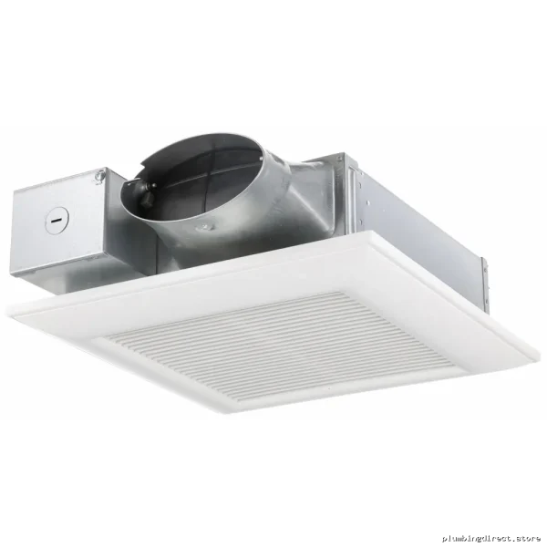 Panasonic Whisper-Quiet 50-80-100 CFM DC Bathroom Fan - White