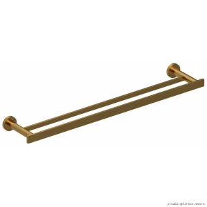 Paradox 24 Brushed Gold Double Towel Bar