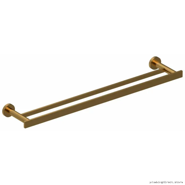 Paradox 24 Brushed Gold Double Towel Bar