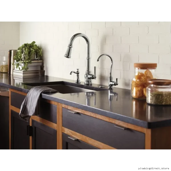 Paterson Chrome Kitchen Faucet with Pulldown Spray - Model S72003