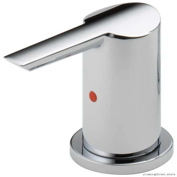 Delta Chrome Lever Handles for Roman Bathtub Shower Set - Image 2