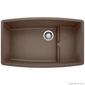 Undermount Sink Performa Cascade 1.5 Bowl Silgranit Blanco