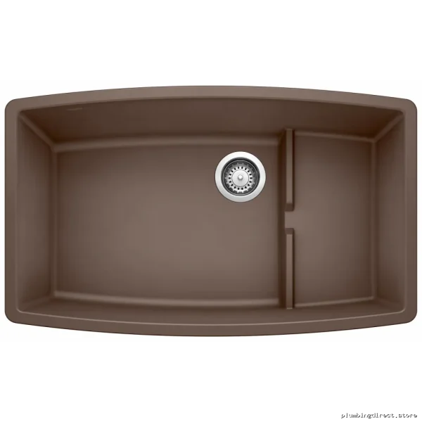 Undermount Sink Performa Cascade 1.5 Bowl Silgranit Blanco