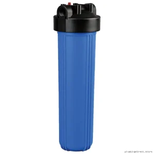 4.5x20 Blue/Black Water Filter Housing 1 Inlet - PHP PR20BV 1 Replacement